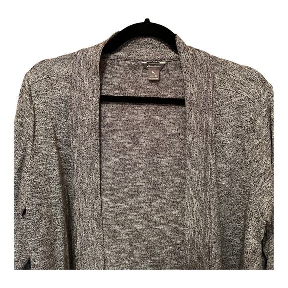 Eddie Bauer Purple Drape Front Cardigan Size XL - Picture 2 of 5